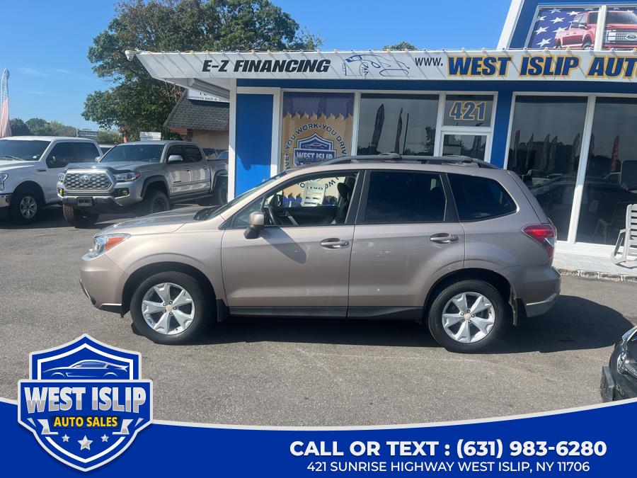 2016 Subaru Forester 4dr CVT 2.5i Premium PZEV, available for sale in West Islip, New York | West Islip Auto Sales. West Islip, New York 2016 Subaru Forester 4dr CVT 2.5i Premium PZEV, available for sale in West Islip, New York | West Islip Auto Sales. West Islip, New York