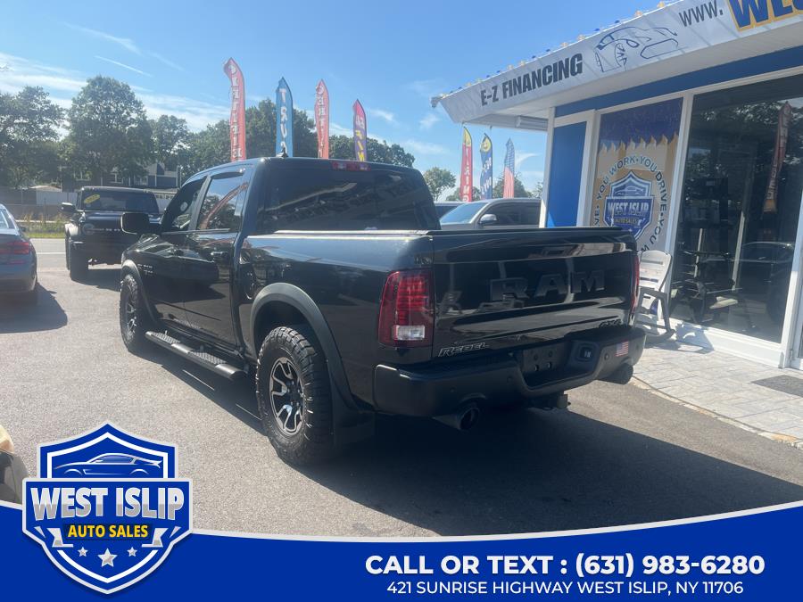2017 Ram 1500 Rebel 4x4 Crew Cab 5''7" Box, available for sale in West Islip, New York | West Islip Auto Sales. West Islip, New York 2017 Ram 1500 Rebel 4x4 Crew Cab 5''7" Box, available for sale in West Islip, New York | West Islip Auto Sales. West Islip, New York