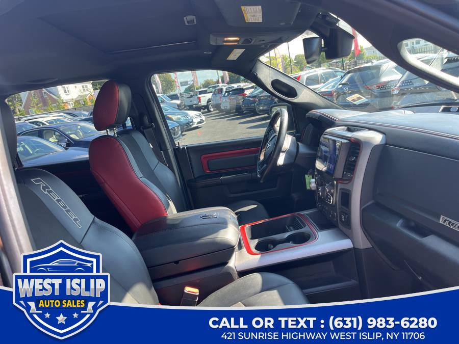2017 Ram 1500 Rebel 4x4 Crew Cab 5''7" Box, available for sale in West Islip, New York | West Islip Auto Sales. West Islip, New York 2017 Ram 1500 Rebel 4x4 Crew Cab 5''7" Box, available for sale in West Islip, New York | West Islip Auto Sales. West Islip, New York