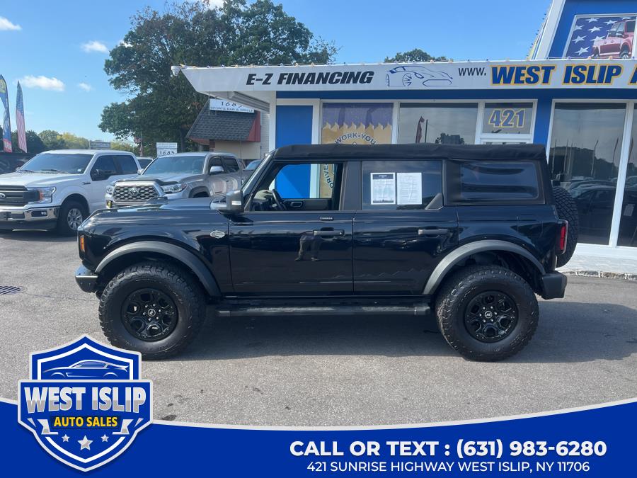2022 Ford Bronco Wildtrak 4 Door Advanced 4x4, available for sale in West Islip, New York | West Islip Auto Sales. West Islip, New York 2022 Ford Bronco Wildtrak 4 Door Advanced 4x4, available for sale in West Islip, New York | West Islip Auto Sales. West Islip, New York