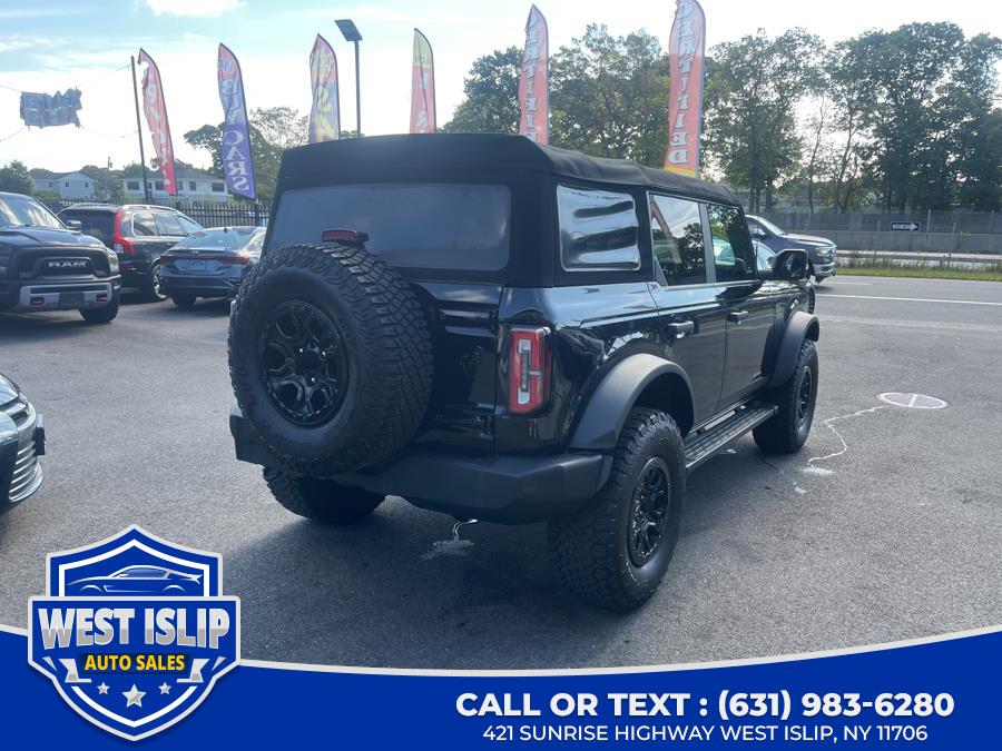 2022 Ford Bronco Wildtrak 4 Door Advanced 4x4, available for sale in West Islip, New York | West Islip Auto Sales. West Islip, New York 2022 Ford Bronco Wildtrak 4 Door Advanced 4x4, available for sale in West Islip, New York | West Islip Auto Sales. West Islip, New York