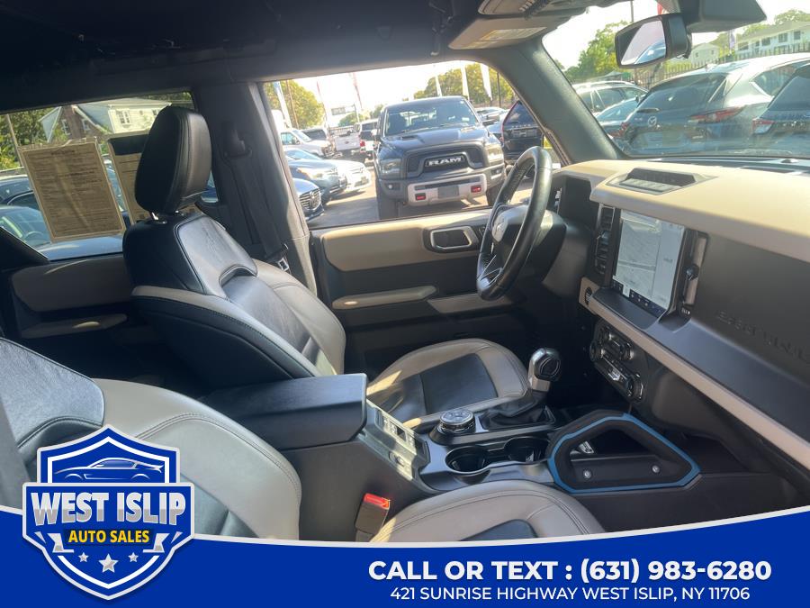 2022 Ford Bronco Wildtrak 4 Door Advanced 4x4, available for sale in West Islip, New York | West Islip Auto Sales. West Islip, New York 2022 Ford Bronco Wildtrak 4 Door Advanced 4x4, available for sale in West Islip, New York | West Islip Auto Sales. West Islip, New York