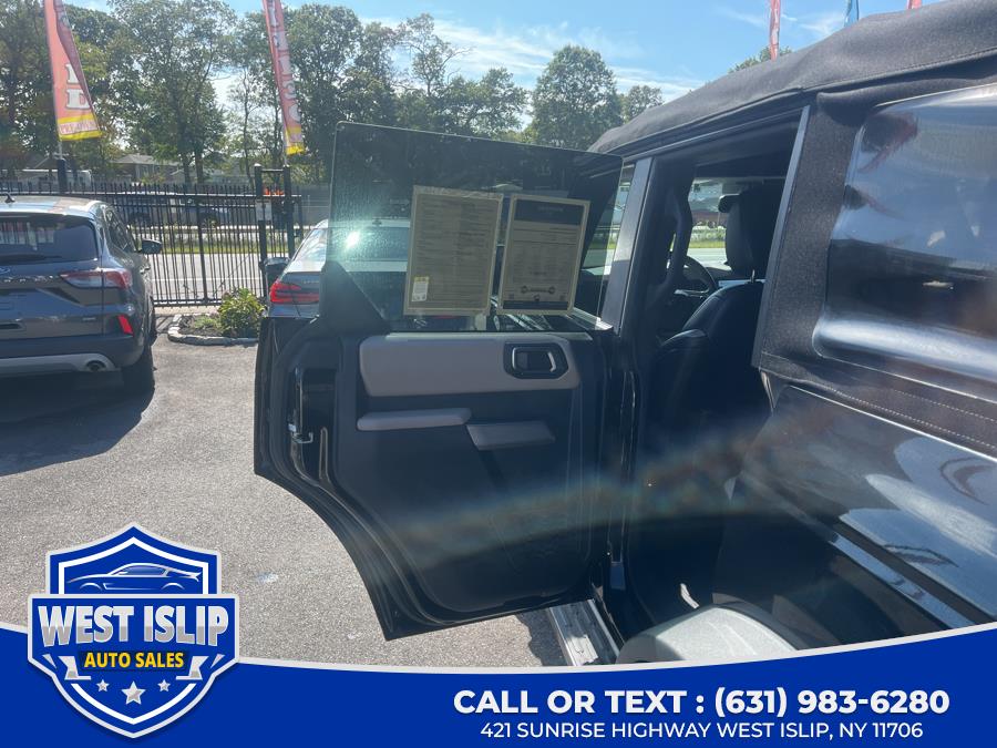 2022 Ford Bronco Wildtrak 4 Door Advanced 4x4, available for sale in West Islip, New York | West Islip Auto Sales. West Islip, New York 2022 Ford Bronco Wildtrak 4 Door Advanced 4x4, available for sale in West Islip, New York | West Islip Auto Sales. West Islip, New York