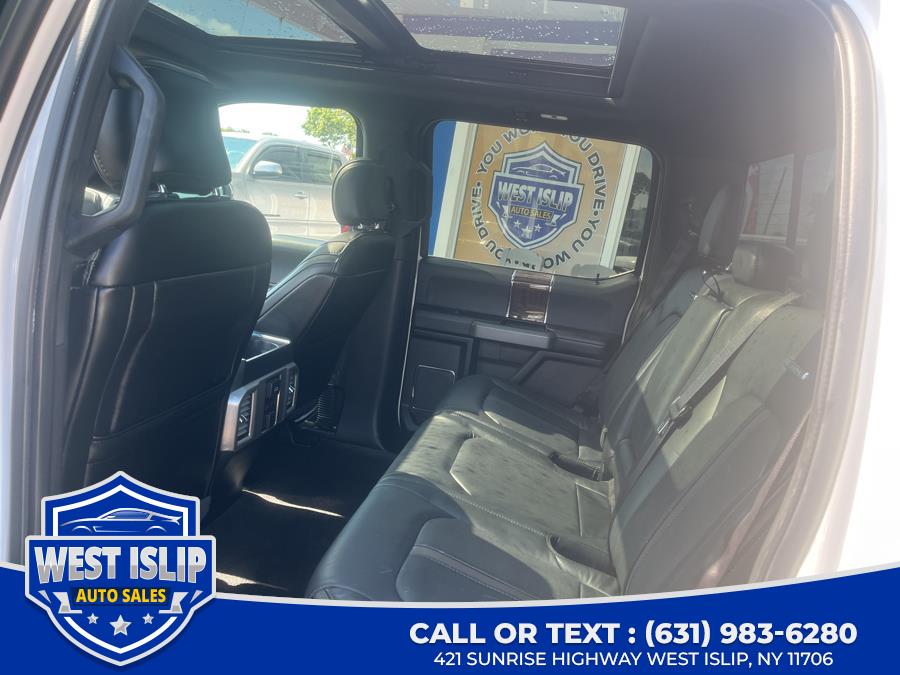 2015 Ford F-150 4WD SuperCrew 145" Platinum, available for sale in West Islip, New York | West Islip Auto Sales. West Islip, New York 2015 Ford F-150 4WD SuperCrew 145" Platinum, available for sale in West Islip, New York | West Islip Auto Sales. West Islip, New York