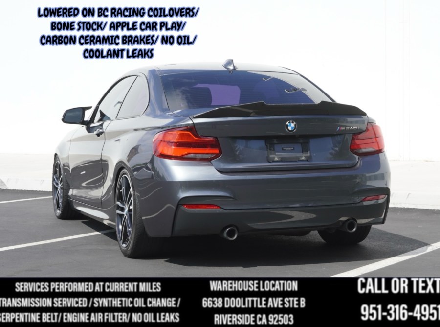 2018 F22 BMW B58 M240i (BC RACING SUSPENSION) (HARMOM KARDONS) C.C.BRAKES, available for sale in Riverside, California | Big Timin Motors LLC. Riverside, California 2018 F22 BMW B58 M240i (BC RACING SUSPENSION) (HARMOM KARDONS) C.C.BRAKES, available for sale in Riverside, California | Big Timin Motors LLC. Riverside, California