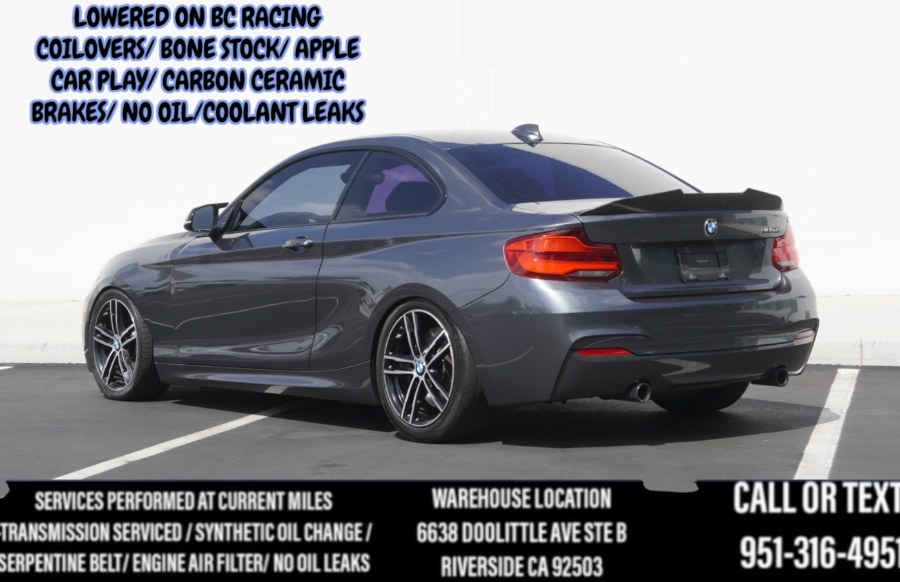 2018 F22 BMW B58 M240i (BC RACING SUSPENSION) (HARMOM KARDONS) C.C.BRAKES, available for sale in Riverside, California | Big Timin Motors LLC. Riverside, California 2018 F22 BMW B58 M240i (BC RACING SUSPENSION) (HARMOM KARDONS) C.C.BRAKES, available for sale in Riverside, California | Big Timin Motors LLC. Riverside, California