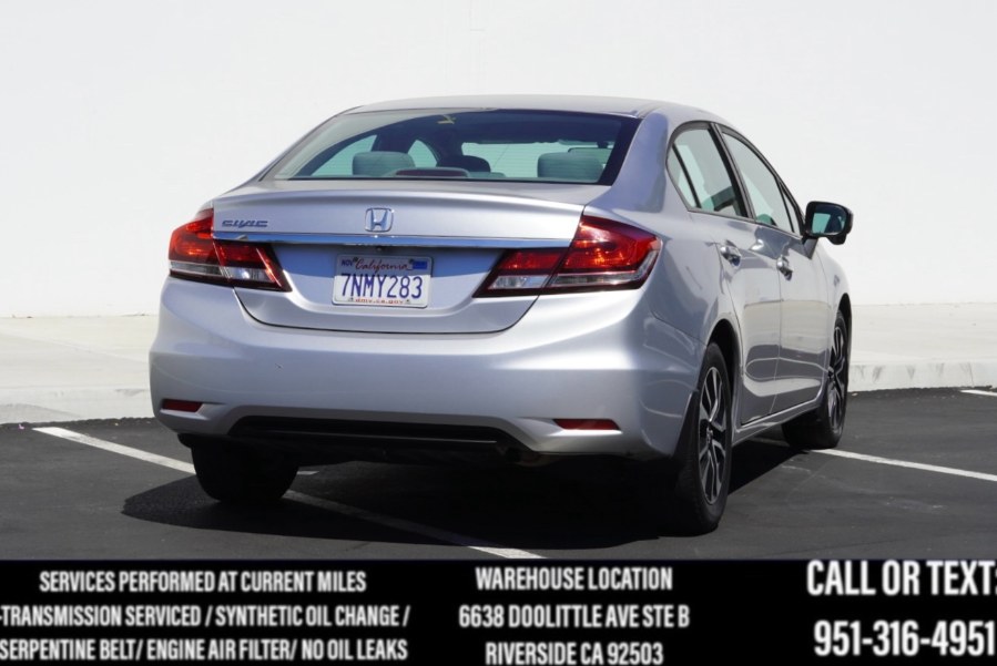 2015 Honda Civic Sedan EX (BACK UP CAM & SIDE CAM) (SUNROOF), available for sale in Riverside, California | Big Timin Motors LLC. Riverside, California 2015 Honda Civic Sedan EX (BACK UP CAM & SIDE CAM) (SUNROOF), available for sale in Riverside, California | Big Timin Motors LLC. Riverside, California