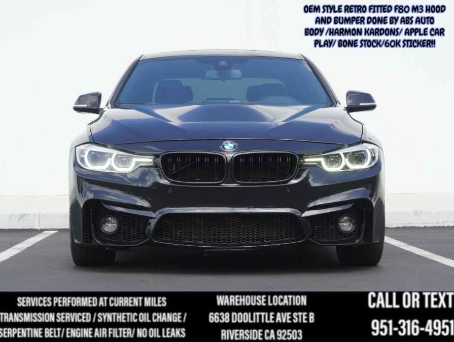2018 F30 BMW B58 340i MSPORT OEM F80 M3 FRONT END CONVERSION (60k WNDW STKR!, available for sale in Riverside, California | Big Timin Motors LLC. Riverside, California 2018 F30 BMW B58 340i MSPORT OEM F80 M3 FRONT END CONVERSION (60k WNDW STKR!, available for sale in Riverside, California | Big Timin Motors LLC. Riverside, California