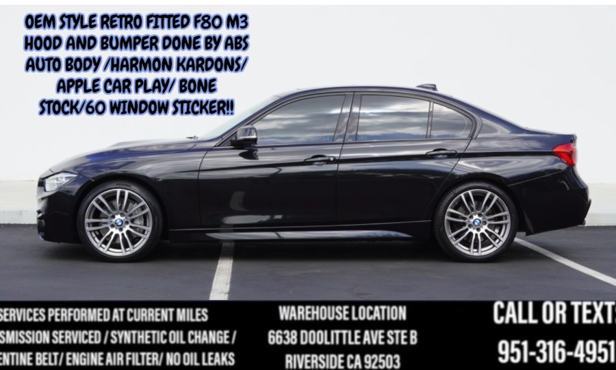 2018 F30 BMW B58 340i MSPORT OEM F80 M3 FRONT END CONVERSION (60k WNDW STKR!, available for sale in Riverside, California | Big Timin Motors LLC. Riverside, California 2018 F30 BMW B58 340i MSPORT OEM F80 M3 FRONT END CONVERSION (60k WNDW STKR!, available for sale in Riverside, California | Big Timin Motors LLC. Riverside, California