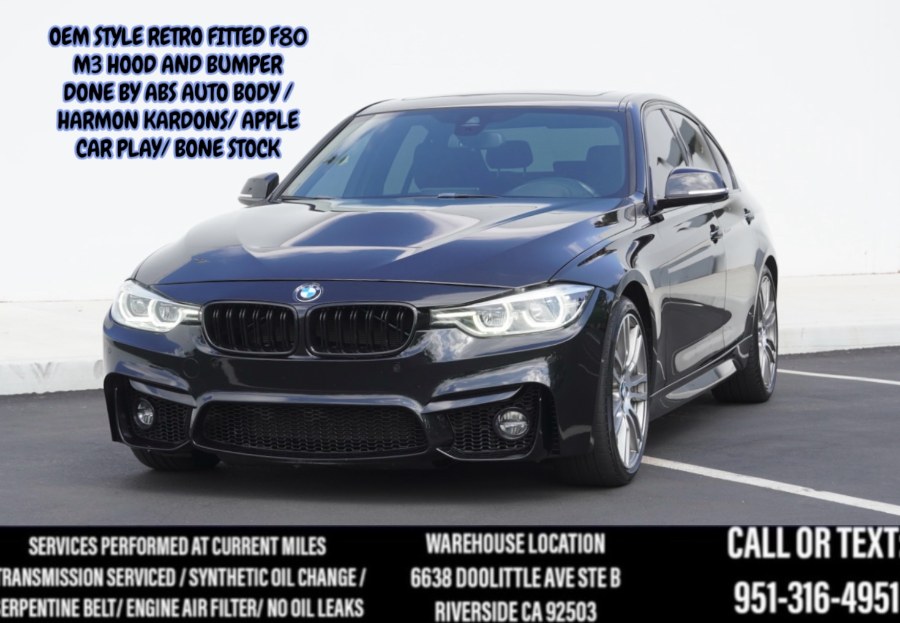 2018 F30 BMW B58 340i MSPORT OEM F80 M3 FRONT END CONVERSION (60k WNDW STKR!, available for sale in Riverside, California | Big Timin Motors LLC. Riverside, California 2018 F30 BMW B58 340i MSPORT OEM F80 M3 FRONT END CONVERSION (60k WNDW STKR!, available for sale in Riverside, California | Big Timin Motors LLC. Riverside, California