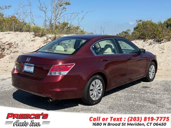 2009 Honda Accord Sdn 4dr I4 Auto LX, available for sale in Meriden, Connecticut | Preeces Auto Inc. Meriden, Connecticut 2009 Honda Accord Sdn 4dr I4 Auto LX, available for sale in Meriden, Connecticut | Preeces Auto Inc. Meriden, Connecticut