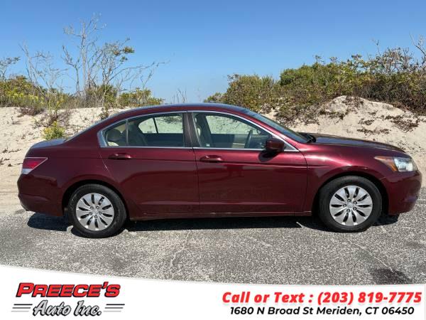 2009 Honda Accord Sdn 4dr I4 Auto LX, available for sale in Meriden, Connecticut | Preeces Auto Inc. Meriden, Connecticut 2009 Honda Accord Sdn 4dr I4 Auto LX, available for sale in Meriden, Connecticut | Preeces Auto Inc. Meriden, Connecticut