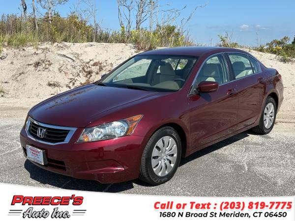 2009 Honda Accord Sdn 4dr I4 Auto LX, available for sale in Meriden, Connecticut | Preeces Auto Inc. Meriden, Connecticut 2009 Honda Accord Sdn 4dr I4 Auto LX, available for sale in Meriden, Connecticut | Preeces Auto Inc. Meriden, Connecticut