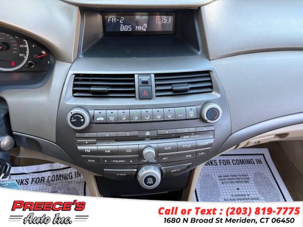 2009 Honda Accord Sdn 4dr I4 Auto LX, available for sale in Meriden, Connecticut | Preeces Auto Inc. Meriden, Connecticut 2009 Honda Accord Sdn 4dr I4 Auto LX, available for sale in Meriden, Connecticut | Preeces Auto Inc. Meriden, Connecticut