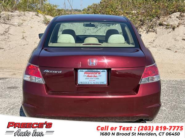 2009 Honda Accord Sdn 4dr I4 Auto LX, available for sale in Meriden, Connecticut | Preeces Auto Inc. Meriden, Connecticut 2009 Honda Accord Sdn 4dr I4 Auto LX, available for sale in Meriden, Connecticut | Preeces Auto Inc. Meriden, Connecticut