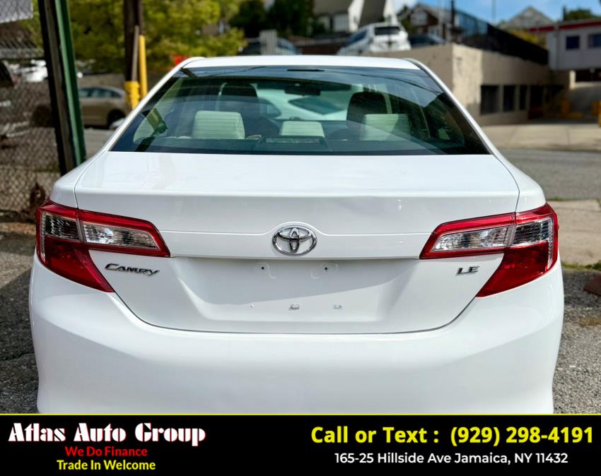 2013 Toyota Camry 4dr Sdn I4 Auto LE (Natl), available for sale in Jamaica, New York | Atlas Auto Group. Jamaica, New York 2013 Toyota Camry 4dr Sdn I4 Auto LE (Natl), available for sale in Jamaica, New York | Atlas Auto Group. Jamaica, New York