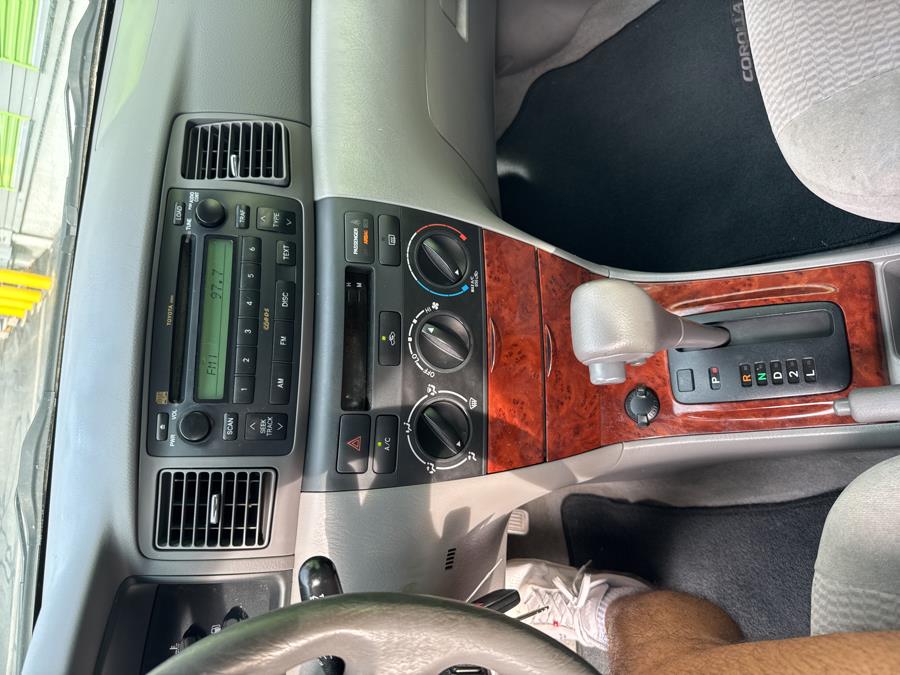 2005 Toyota Corolla 4dr Sdn CE Auto, available for sale in Ashland, Massachusetts | New Beginning Auto Service Inc. Ashland, Massachusetts 2005 Toyota Corolla 4dr Sdn CE Auto, available for sale in Ashland, Massachusetts | New Beginning Auto Service Inc. Ashland, Massachusetts