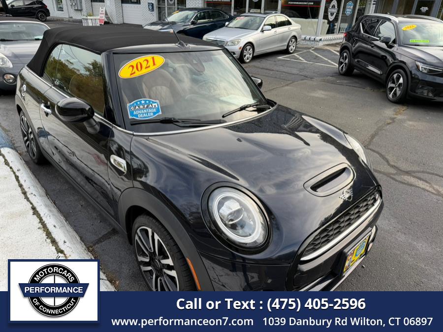 2021 MINI Convertible Cooper S FWD, available for sale in Wilton, Connecticut | Performance Motor Cars Of Connecticut LLC. Wilton, Connecticut 2021 MINI Convertible Cooper S FWD, available for sale in Wilton, Connecticut | Performance Motor Cars Of Connecticut LLC. Wilton, Connecticut