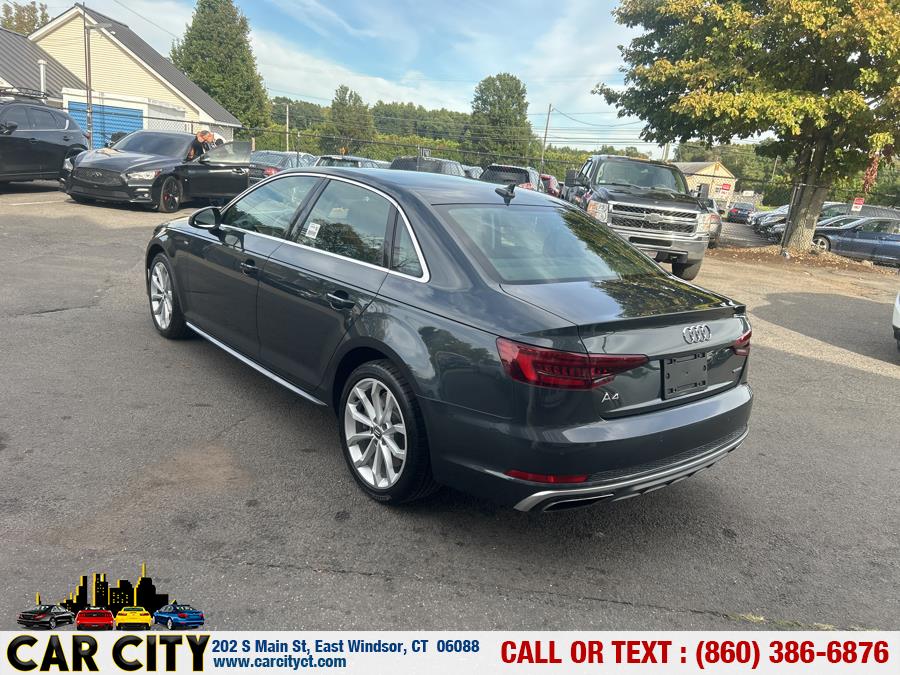 2019 Audi A4 Premium Plus 45 TFSI quattro, available for sale in East Windsor, Connecticut | Car City LLC. East Windsor, Connecticut 2019 Audi A4 Premium Plus 45 TFSI quattro, available for sale in East Windsor, Connecticut | Car City LLC. East Windsor, Connecticut