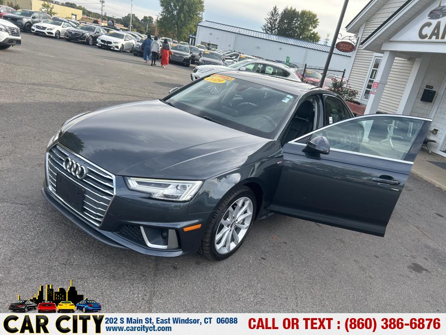 2019 Audi A4 Premium Plus 45 TFSI quattro, available for sale in East Windsor, Connecticut | Car City LLC. East Windsor, Connecticut 2019 Audi A4 Premium Plus 45 TFSI quattro, available for sale in East Windsor, Connecticut | Car City LLC. East Windsor, Connecticut