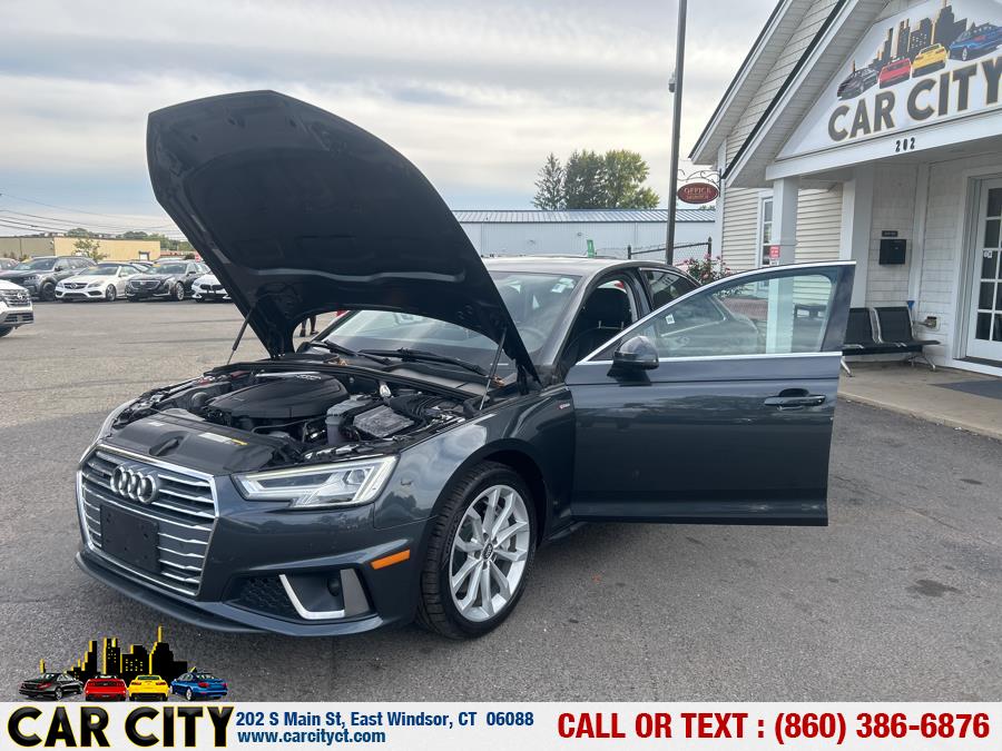 2019 Audi A4 Premium Plus 45 TFSI quattro, available for sale in East Windsor, Connecticut | Car City LLC. East Windsor, Connecticut 2019 Audi A4 Premium Plus 45 TFSI quattro, available for sale in East Windsor, Connecticut | Car City LLC. East Windsor, Connecticut