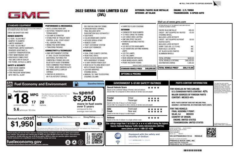 2022 GMC Sierra 1500 Limited Elevation 4WD, available for sale in Maple Shade, New Jersey | Car Revolution. Maple Shade, New Jersey 2022 GMC Sierra 1500 Limited Elevation 4WD, available for sale in Maple Shade, New Jersey | Car Revolution. Maple Shade, New Jersey