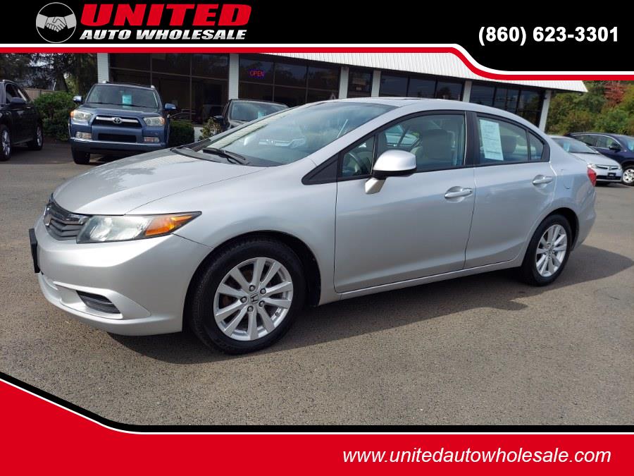 Used 2012 Honda Civic Sdn in East Windsor, Connecticut | United Auto Sales of E Windsor, Inc. East Windsor, Connecticut