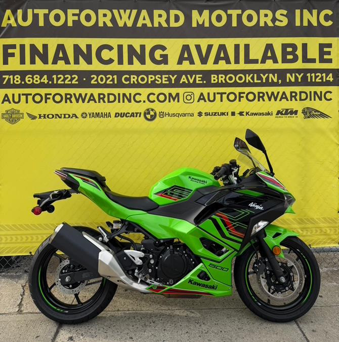 Used 2024 KAWASAKI NINJA 500 in Brooklyn, New York | Autoforward Motors Inc.. Brooklyn, New York