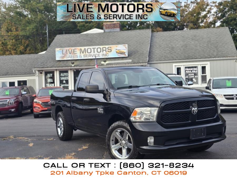 2018 Ram 1500 Tradesman 4x4 Quad Cab 6''4" Box, available for sale in Canton, Connecticut | Live Motors Sales and Service INC. Canton, Connecticut 2018 Ram 1500 Tradesman 4x4 Quad Cab 6''4" Box, available for sale in Canton, Connecticut | Live Motors Sales and Service INC. Canton, Connecticut
