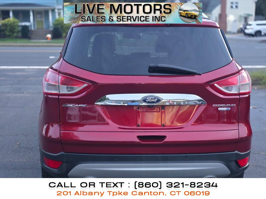 2015 Ford Escape 4WD 4dr Titanium, available for sale in Canton, Connecticut | Live Motors Sales and Service INC. Canton, Connecticut 2015 Ford Escape 4WD 4dr Titanium, available for sale in Canton, Connecticut | Live Motors Sales and Service INC. Canton, Connecticut