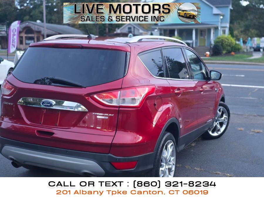 2015 Ford Escape 4WD 4dr Titanium, available for sale in Canton, Connecticut | Live Motors Sales and Service INC. Canton, Connecticut 2015 Ford Escape 4WD 4dr Titanium, available for sale in Canton, Connecticut | Live Motors Sales and Service INC. Canton, Connecticut