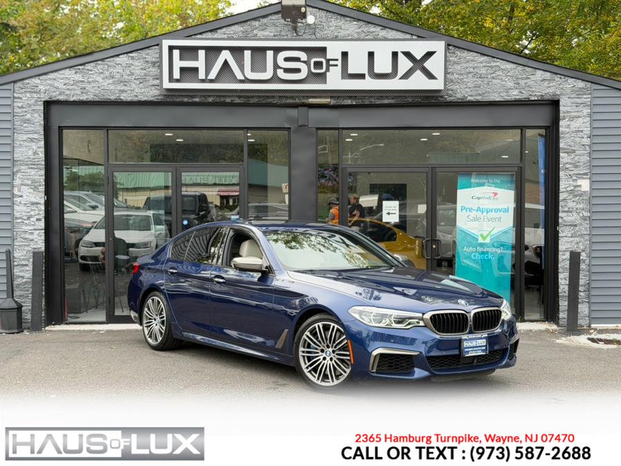 2018 BMW 5 Series M550i xDrive Sedan, available for sale in Wayne, New Jersey | Haus of Lux. Wayne, New Jersey 2018 BMW 5 Series M550i xDrive Sedan, available for sale in Wayne, New Jersey | Haus of Lux. Wayne, New Jersey