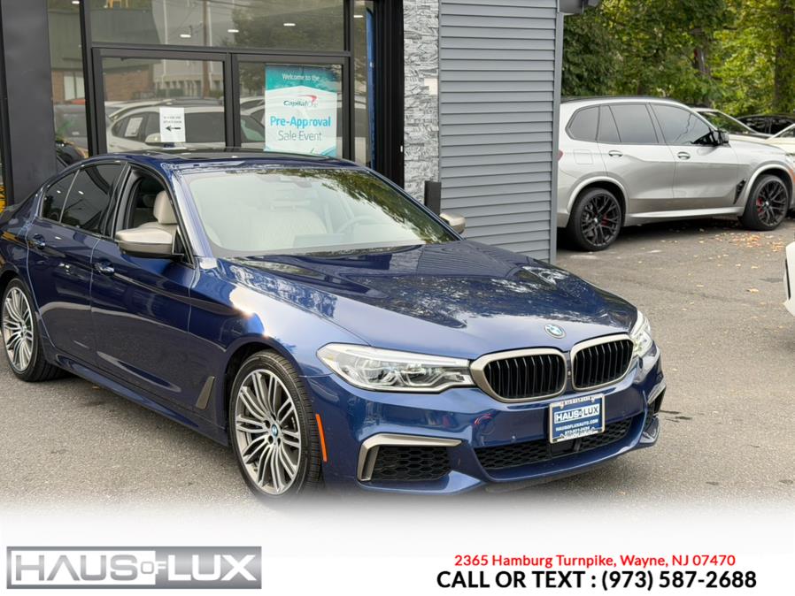2018 BMW 5 Series M550i xDrive Sedan, available for sale in Wayne, New Jersey | Haus of Lux. Wayne, New Jersey 2018 BMW 5 Series M550i xDrive Sedan, available for sale in Wayne, New Jersey | Haus of Lux. Wayne, New Jersey