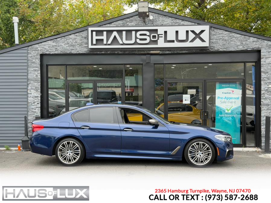 2018 BMW 5 Series M550i xDrive Sedan, available for sale in Wayne, New Jersey | Haus of Lux. Wayne, New Jersey 2018 BMW 5 Series M550i xDrive Sedan, available for sale in Wayne, New Jersey | Haus of Lux. Wayne, New Jersey