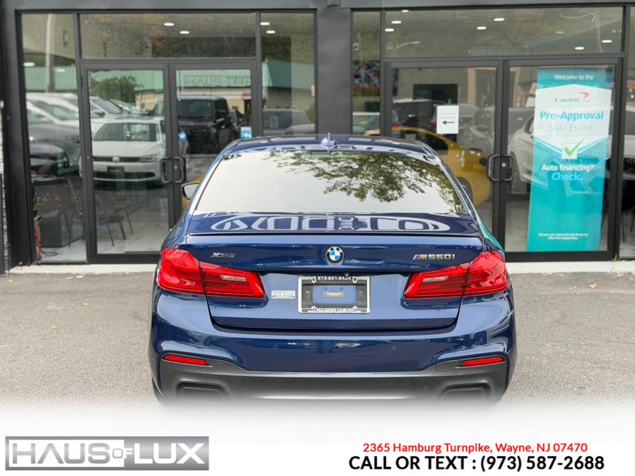 2018 BMW 5 Series M550i xDrive Sedan, available for sale in Wayne, New Jersey | Haus of Lux. Wayne, New Jersey 2018 BMW 5 Series M550i xDrive Sedan, available for sale in Wayne, New Jersey | Haus of Lux. Wayne, New Jersey