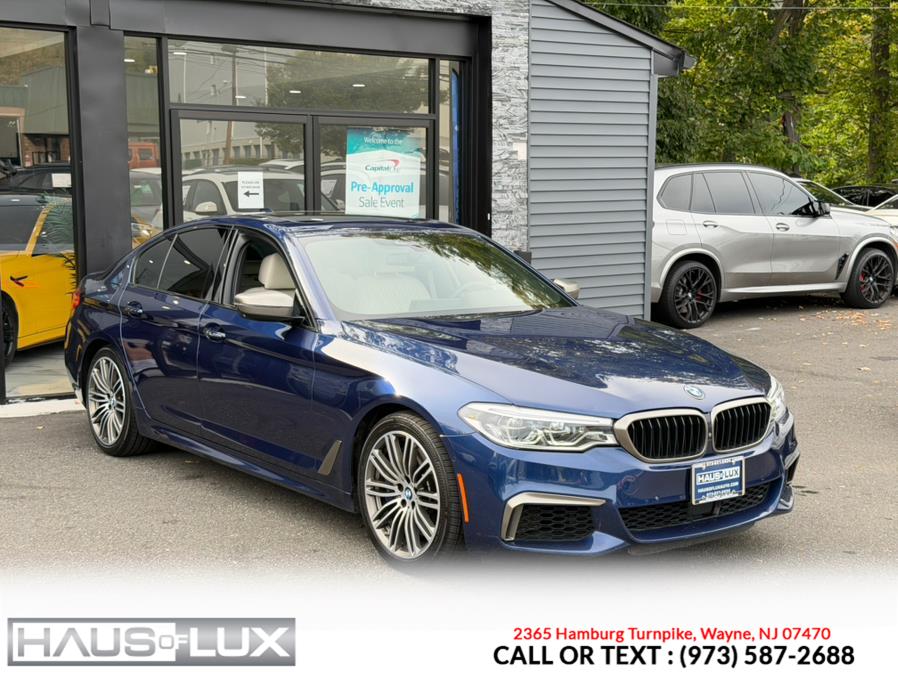 2018 BMW 5 Series M550i xDrive Sedan, available for sale in Wayne, New Jersey | Haus of Lux. Wayne, New Jersey 2018 BMW 5 Series M550i xDrive Sedan, available for sale in Wayne, New Jersey | Haus of Lux. Wayne, New Jersey