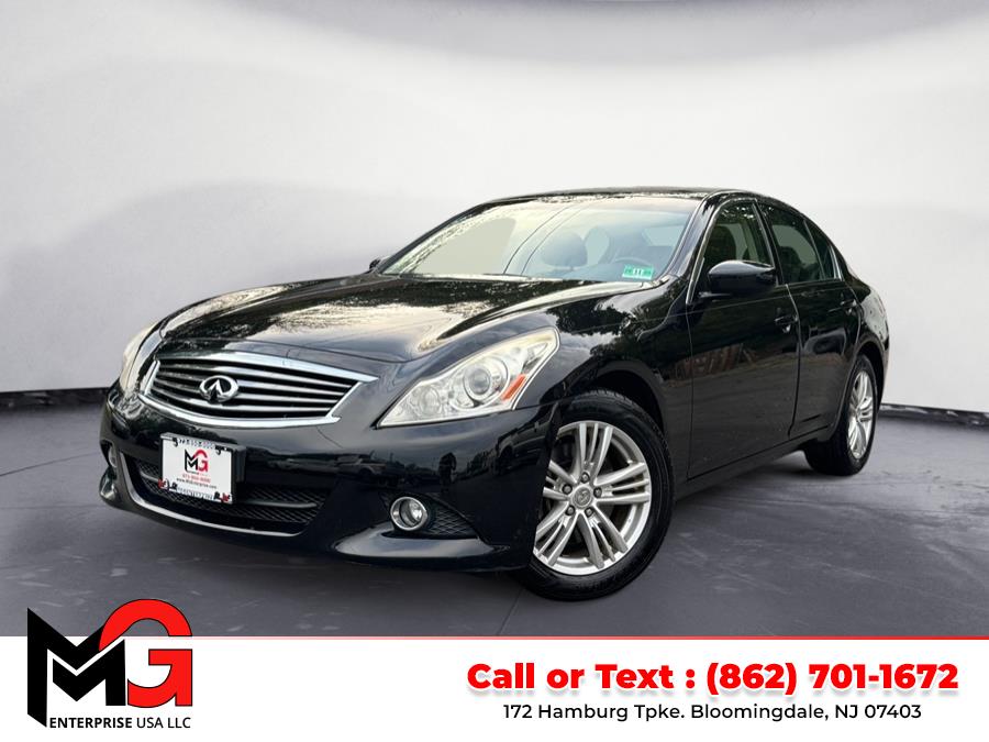 2012 Infiniti G37 Sedan 4dr x AWD, available for sale in Bloomingdale, New Jersey | MG Enterprise USA. Bloomingdale, New Jersey 2012 Infiniti G37 Sedan 4dr x AWD, available for sale in Bloomingdale, New Jersey | MG Enterprise USA. Bloomingdale, New Jersey