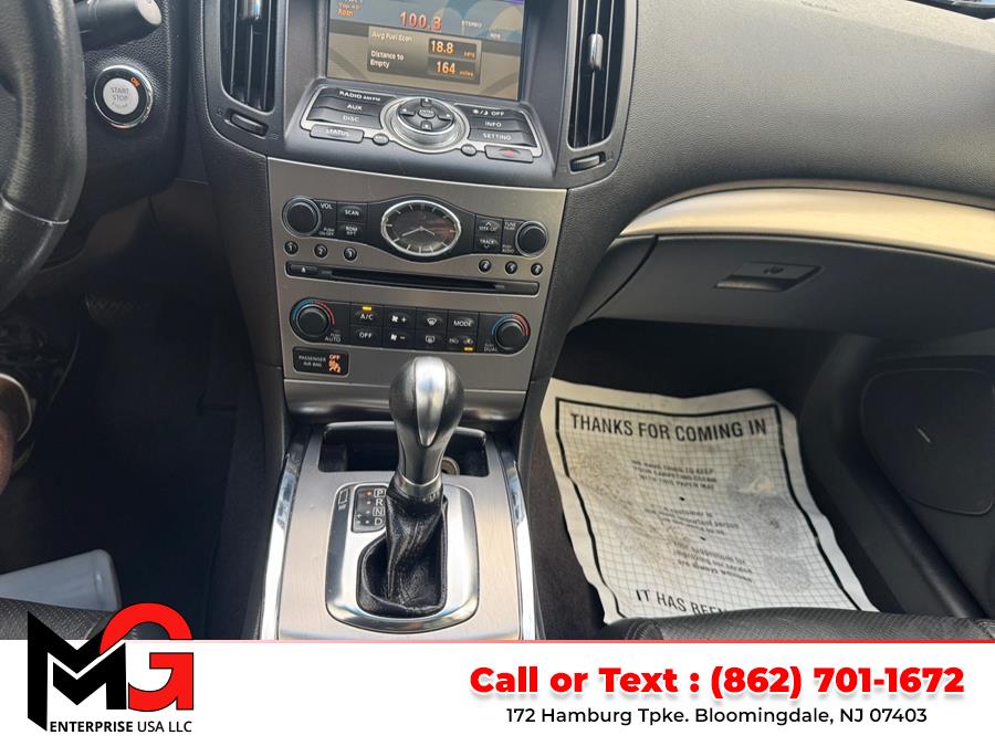 2012 Infiniti G37 Sedan 4dr x AWD, available for sale in Bloomingdale, New Jersey | MG Enterprise USA. Bloomingdale, New Jersey 2012 Infiniti G37 Sedan 4dr x AWD, available for sale in Bloomingdale, New Jersey | MG Enterprise USA. Bloomingdale, New Jersey