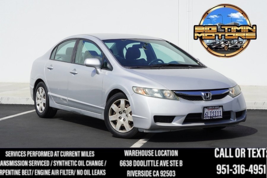 2010 Honda Civic Sdn LX 4dr Auto LX, available for sale in Riverside, California | Big Timin Motors LLC. Riverside, California 2010 Honda Civic Sdn LX 4dr Auto LX, available for sale in Riverside, California | Big Timin Motors LLC. Riverside, California