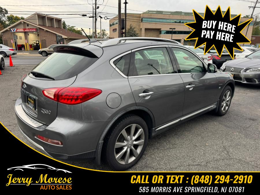 2017 INFINITI QX50 AWD, available for sale in Springfield, New Jersey | Jerry Morese Auto Sales. Springfield, New Jersey 2017 INFINITI QX50 AWD, available for sale in Springfield, New Jersey | Jerry Morese Auto Sales. Springfield, New Jersey