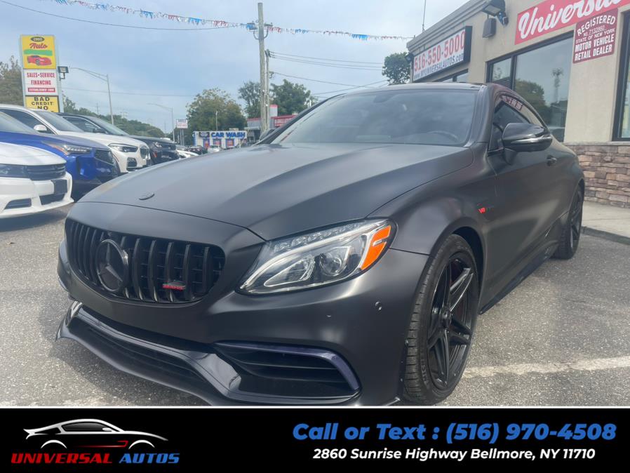 2018 Mercedes-Benz C-Class AMG C 63 S Coupe, available for sale in Bellmore, New York | Universal Autos. Bellmore, New York 2018 Mercedes-Benz C-Class AMG C 63 S Coupe, available for sale in Bellmore, New York | Universal Autos. Bellmore, New York