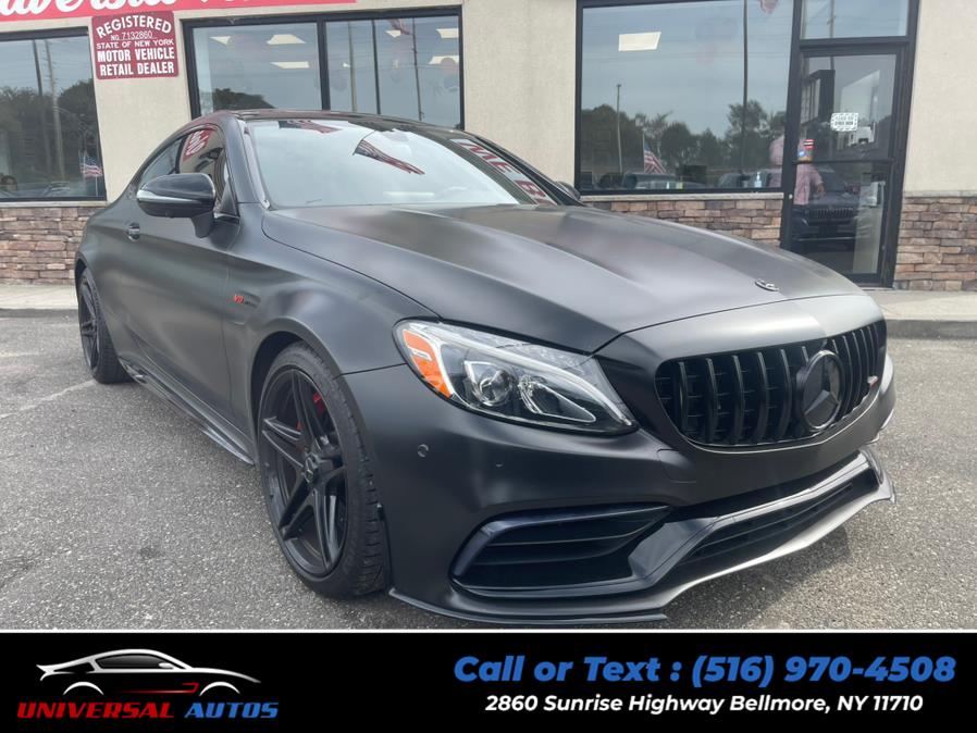 2018 Mercedes-Benz C-Class AMG C 63 S Coupe, available for sale in Bellmore, New York | Universal Autos. Bellmore, New York 2018 Mercedes-Benz C-Class AMG C 63 S Coupe, available for sale in Bellmore, New York | Universal Autos. Bellmore, New York