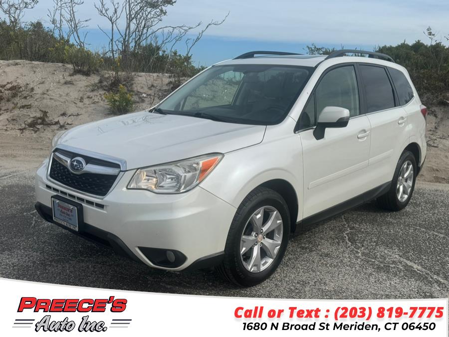 2014 Subaru Forester 4dr Auto 2.5i Touring PZEV, available for sale in Meriden, Connecticut | Preeces Auto Inc. Meriden, Connecticut 2014 Subaru Forester 4dr Auto 2.5i Touring PZEV, available for sale in Meriden, Connecticut | Preeces Auto Inc. Meriden, Connecticut