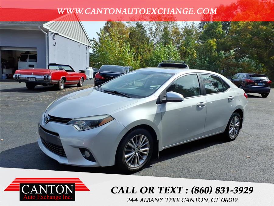 2015 Toyota Corolla 4dr Sdn CVT LE Plus (Natl), available for sale in Canton, Connecticut | Canton Auto Exchange. Canton, Connecticut 2015 Toyota Corolla 4dr Sdn CVT LE Plus (Natl), available for sale in Canton, Connecticut | Canton Auto Exchange. Canton, Connecticut
