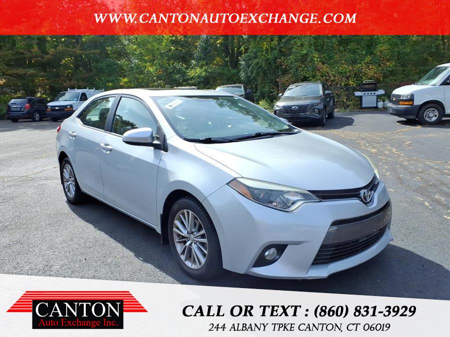 2015 Toyota Corolla 4dr Sdn CVT LE Plus (Natl), available for sale in Canton, Connecticut | Canton Auto Exchange. Canton, Connecticut 2015 Toyota Corolla 4dr Sdn CVT LE Plus (Natl), available for sale in Canton, Connecticut | Canton Auto Exchange. Canton, Connecticut