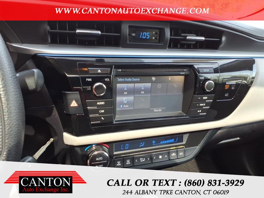 2015 Toyota Corolla 4dr Sdn CVT LE Plus (Natl), available for sale in Canton, Connecticut | Canton Auto Exchange. Canton, Connecticut 2015 Toyota Corolla 4dr Sdn CVT LE Plus (Natl), available for sale in Canton, Connecticut | Canton Auto Exchange. Canton, Connecticut