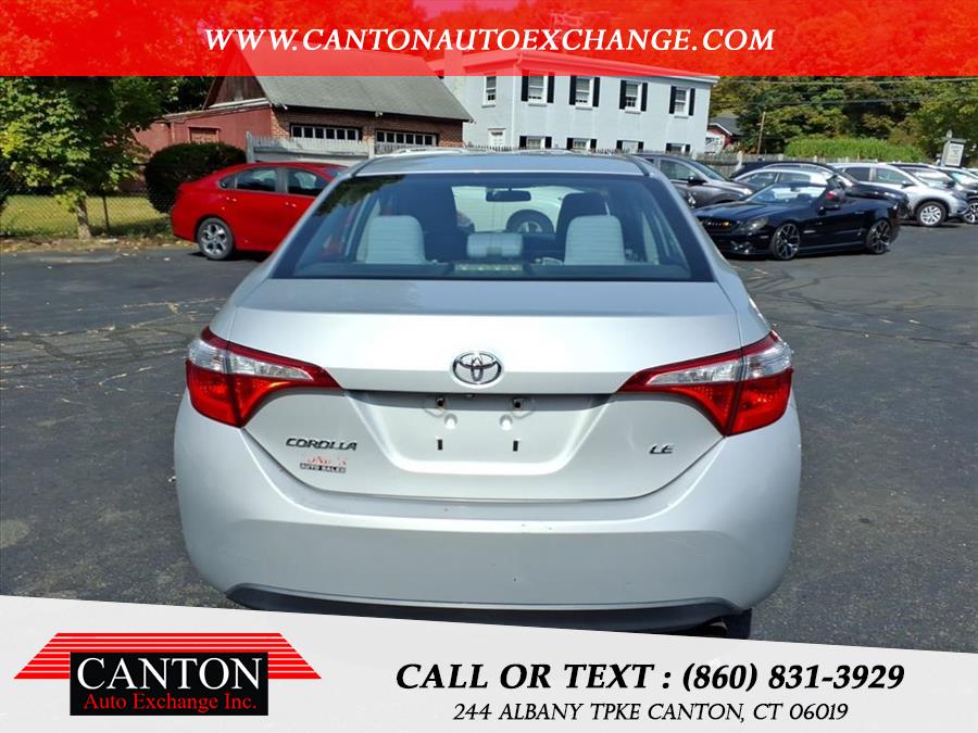2015 Toyota Corolla 4dr Sdn CVT LE Plus (Natl), available for sale in Canton, Connecticut | Canton Auto Exchange. Canton, Connecticut 2015 Toyota Corolla 4dr Sdn CVT LE Plus (Natl), available for sale in Canton, Connecticut | Canton Auto Exchange. Canton, Connecticut