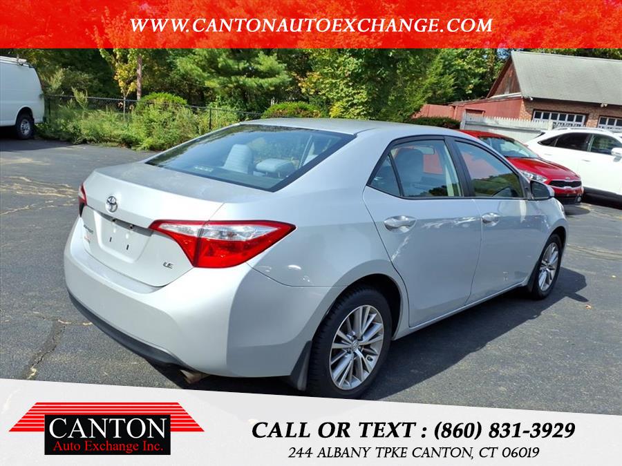 2015 Toyota Corolla 4dr Sdn CVT LE Plus (Natl), available for sale in Canton, Connecticut | Canton Auto Exchange. Canton, Connecticut 2015 Toyota Corolla 4dr Sdn CVT LE Plus (Natl), available for sale in Canton, Connecticut | Canton Auto Exchange. Canton, Connecticut
