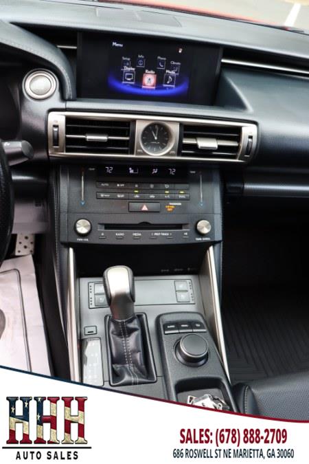 2016 Lexus IS 200t 4dr Sdn, available for sale in Marietta, Georgia | HHH Auto Sales LLC. Marietta, Georgia 2016 Lexus IS 200t 4dr Sdn, available for sale in Marietta, Georgia | HHH Auto Sales LLC. Marietta, Georgia