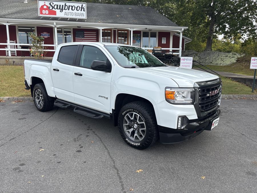 2022 GMC Canyon 4WD Crew Cab 128" AT4 w/Leather, available for sale in Old Saybrook, Connecticut | Saybrook Auto Barn. Old Saybrook, Connecticut 2022 GMC Canyon 4WD Crew Cab 128" AT4 w/Leather, available for sale in Old Saybrook, Connecticut | Saybrook Auto Barn. Old Saybrook, Connecticut